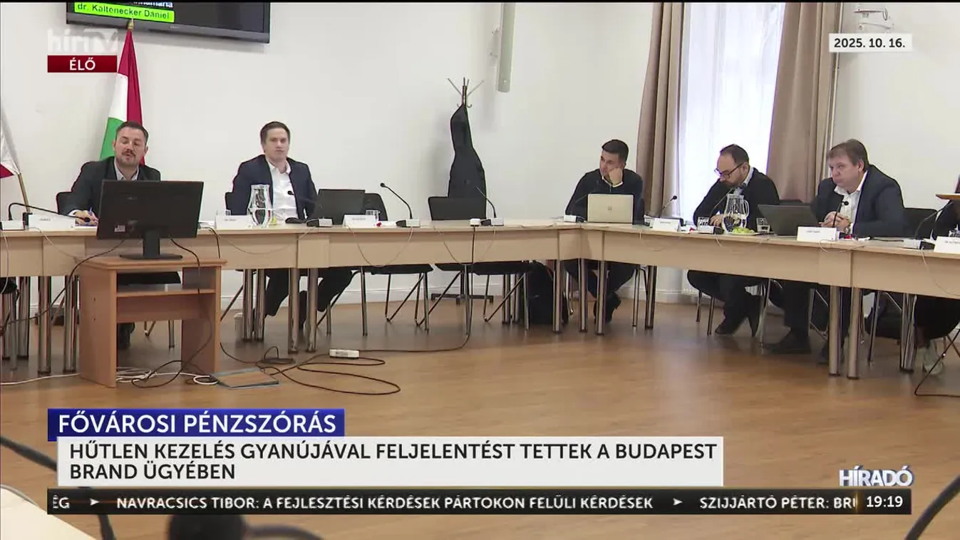 HŰTLEN KEZELÉS GYANÚJÁVAL FELJELENTÉST TETTEK A BUDAPEST BRAND ÜGYÉBEN