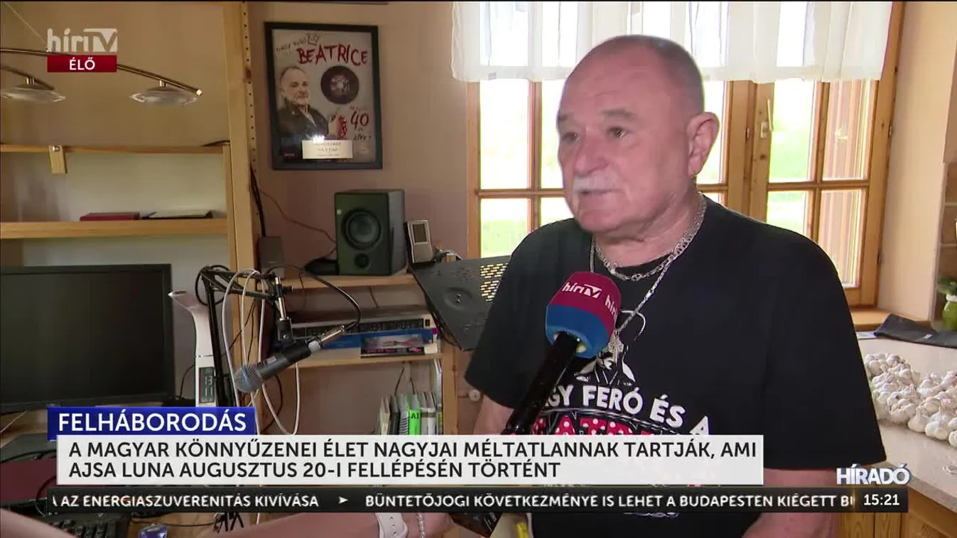 Nagy Feró: Lázítás, és egyfajta szánalom, amit Ajsa Luna az előadásában képviselt + videó