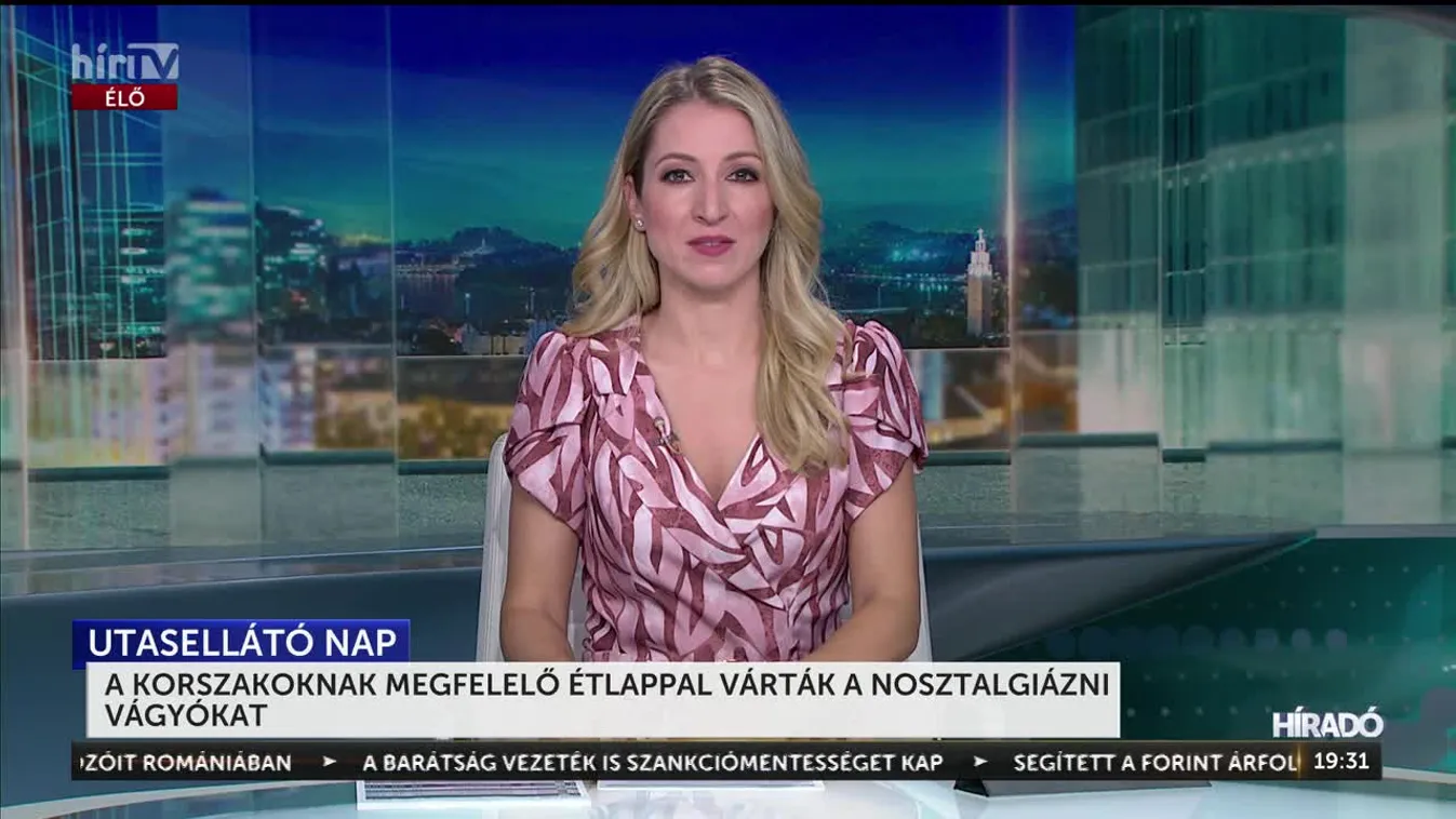 A KORSZAKOKNAK MEGFELELŐ ÉTLAPPAL VÁRTÁK A NOSZTALGIÁZNI VÁGYÓKAT