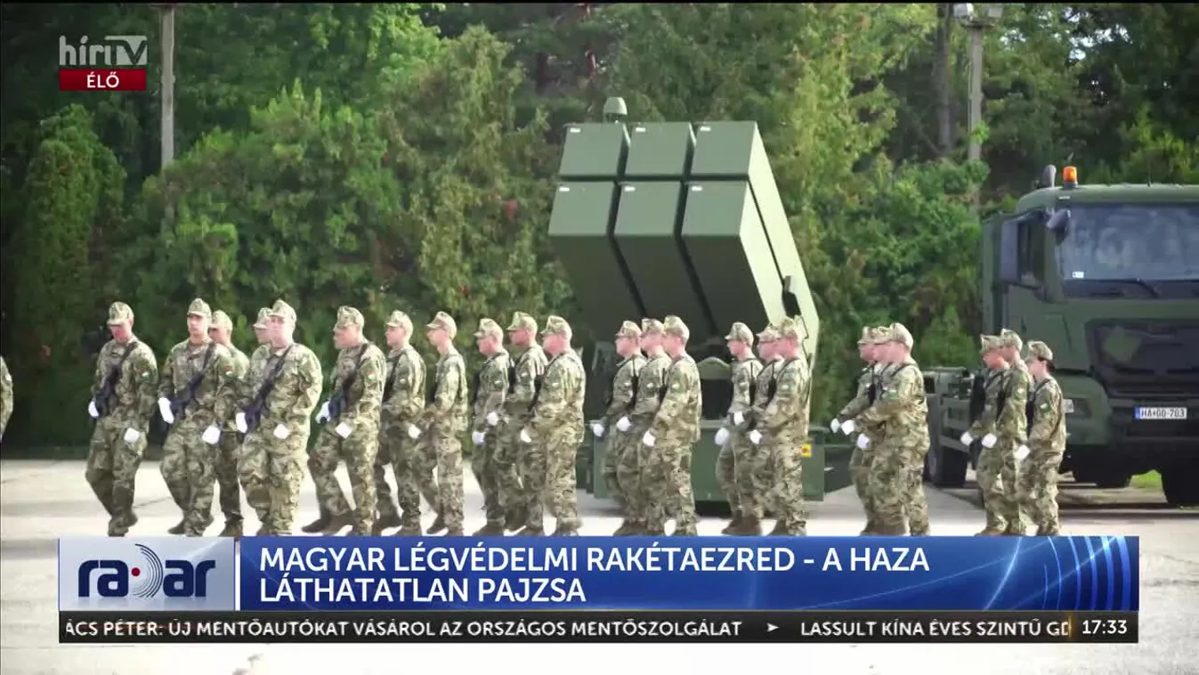 Így védik a magyar eget: látogatás a győri rakétabázison + videó