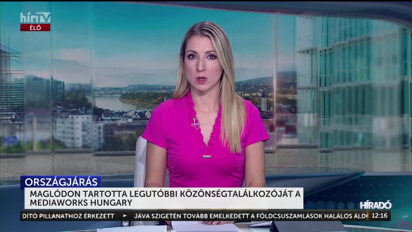 MAGLÓDON TARTOTTA LEGUTÓBBI KÖZÖNSÉGTALÁLKOZÓJÁT A MEDIAWORKS HUNGARY