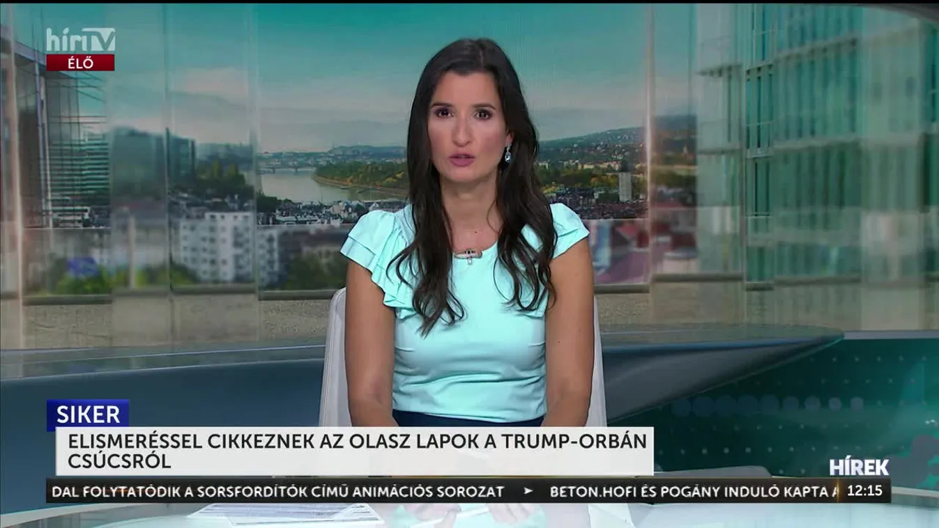 ELISMERÉSSEL CIKKEZNEK AZ OLASZ LAPOK A TRUMP-ORBÁN CSÚCSRÓL
