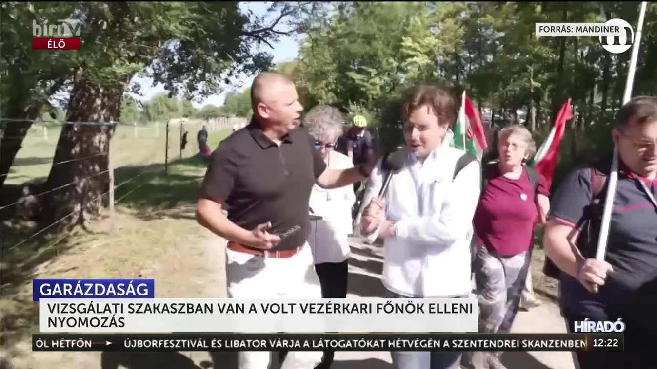 A VIZSGÁLATI SZAKASZBAN VAN A VOLT VEZÉRKARI FŐNÖK ELLENI NYOMOZÁS