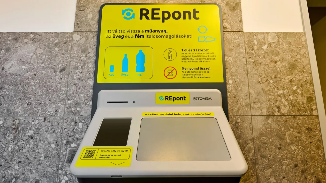 Nincs több sorban állás? Itt az új „ömlesztős” automata, ami percenként 100 palackot nyel el