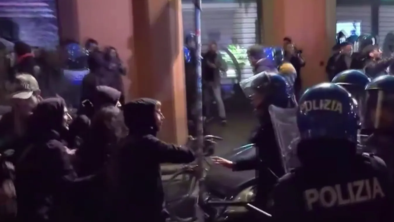 Brutális Hamász-párti tüntetés Európában + videó