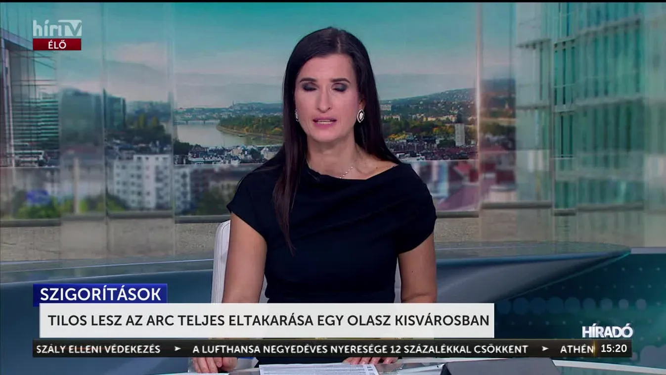 TILOS LESZ AZ ARC TELJES ELTAKARÁSA EGY OLASZ KISVÁROSBAN