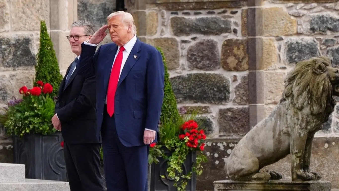 Trump lenyomta a brit miniszterelnököt