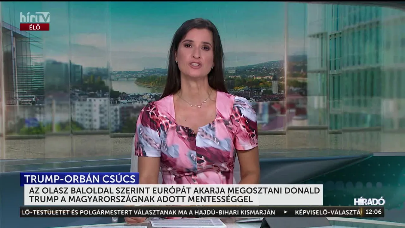 Az olasz baloldal szerint Európát akarja megosztani Donald Trump a Magyarországnak adott mentességgel