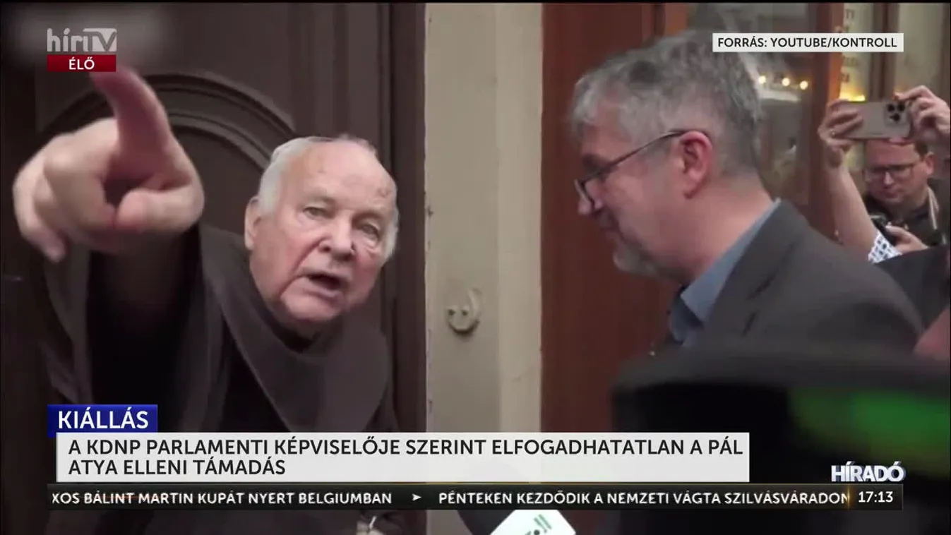 A komcsik után most ők támadnak! - Hadházy felhergelt tömege egy ferences szerzetesre támadt + videó