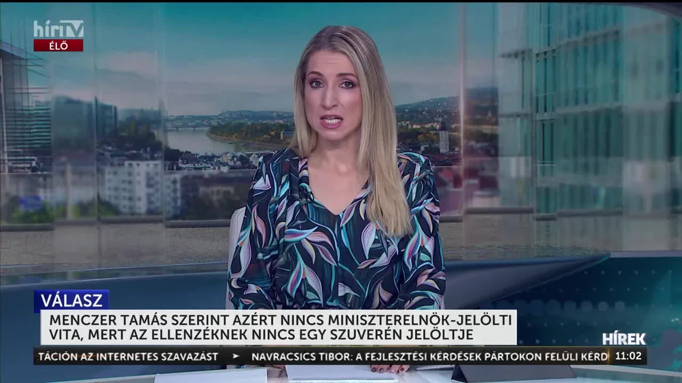 Menczer Tamás szerint azért nincs miniszterelnök-jelölti vita, mert az ellenzéknek nincs egy szuverén jelöltje