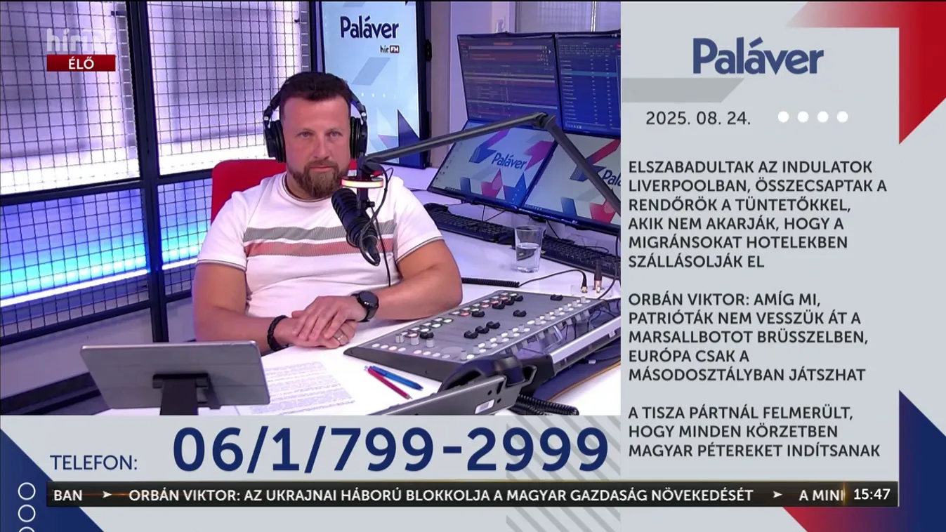 Paláver – Migránsellenes tiltakozások és összecsapások Nagy-Britanniában + videó