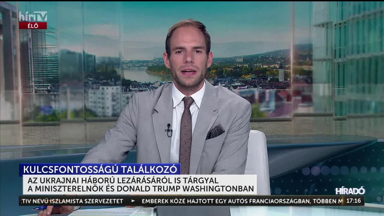 AZ UKRAJNAI HÁBORÚ LEZÁRÁSÁRÓL IS TÁRGYAL A MINISZTERELNÖK ÉS DONALD TRUMP WASHINGTONBAN
