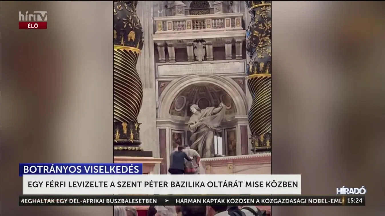 A hanyatló Nyugat új sportja? Újabb botrány a Vatikánban, a tiszteletlenségnek nincs határa + videó