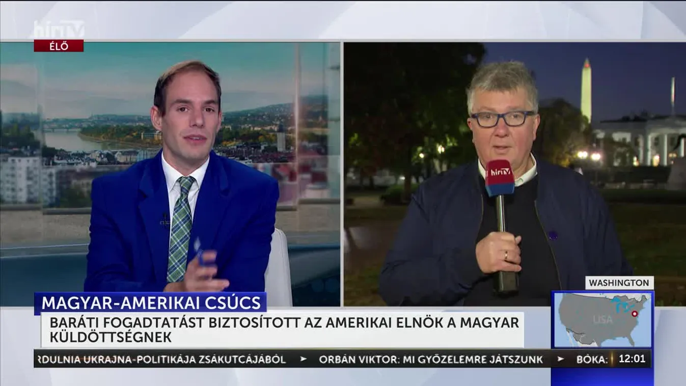 BARÁTI FOGADTATÁST BIZTOSÍTOTT AZ AMERIKAI ELNÖK A MAGYAR KÜLDÖTTSÉGNEK