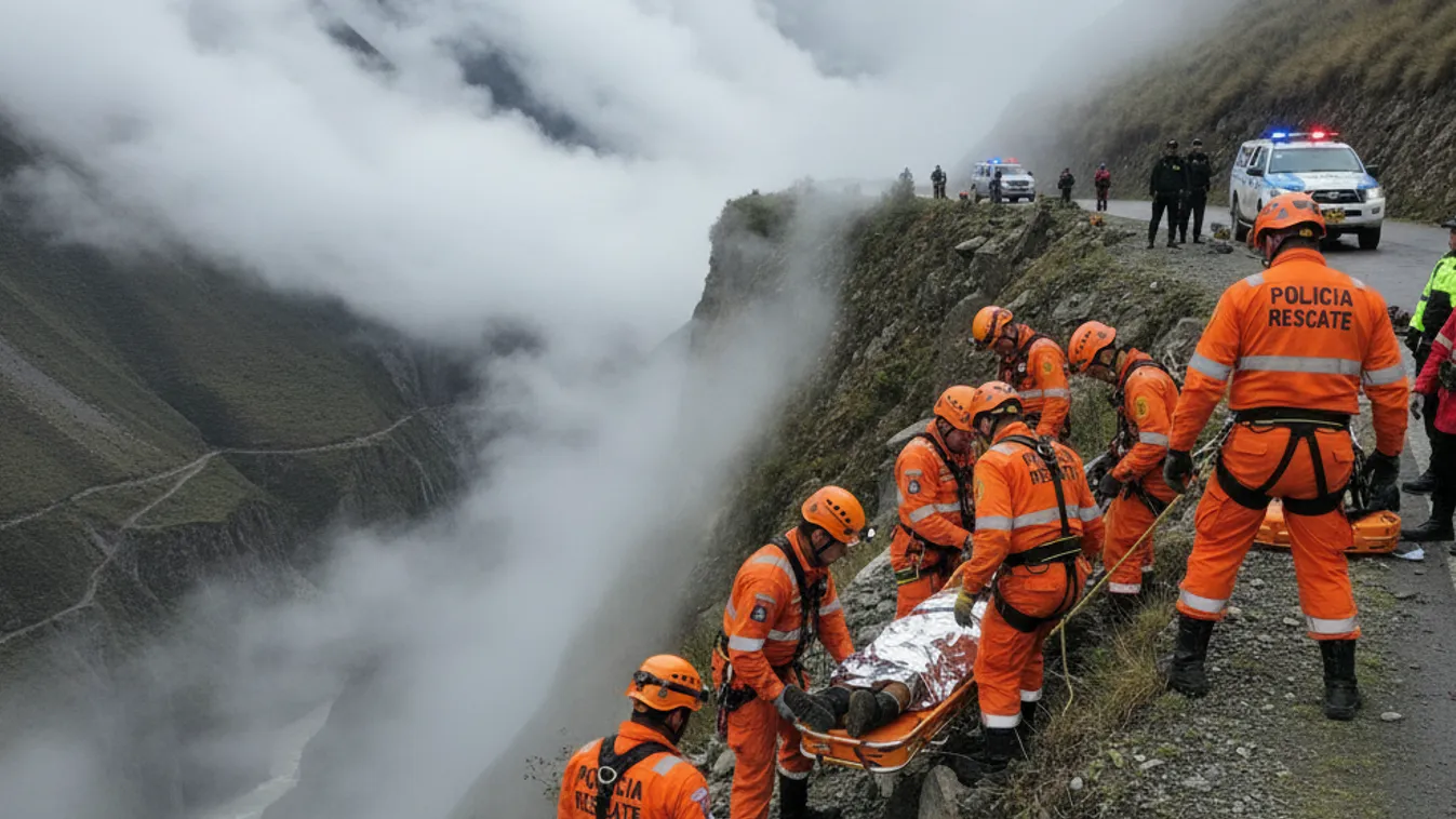 Rengetegen haltak szörnyet egy perui buszbalesetben