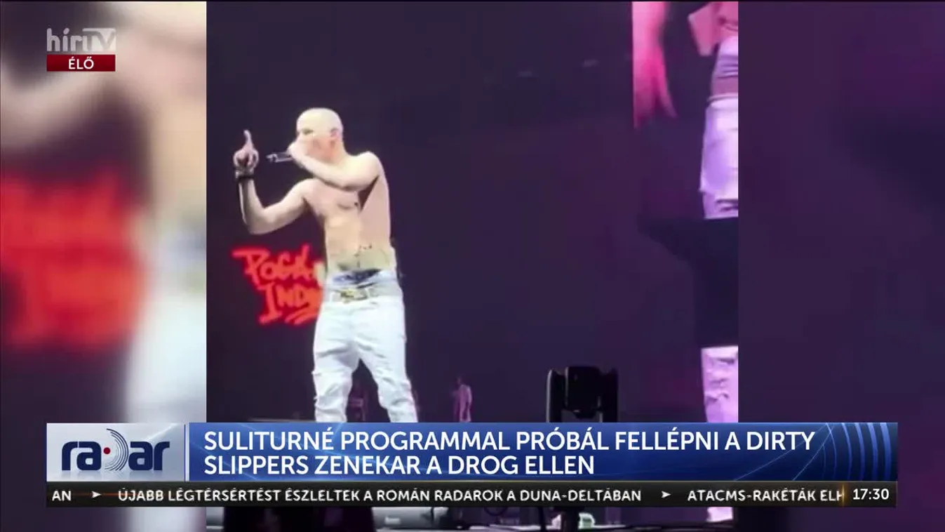 SULITURNÉ PROGRAMMAL PRÓBÁL FELLÉPNI A DIRTY SLIPPERS ZENEKAR A DROG ELLEN