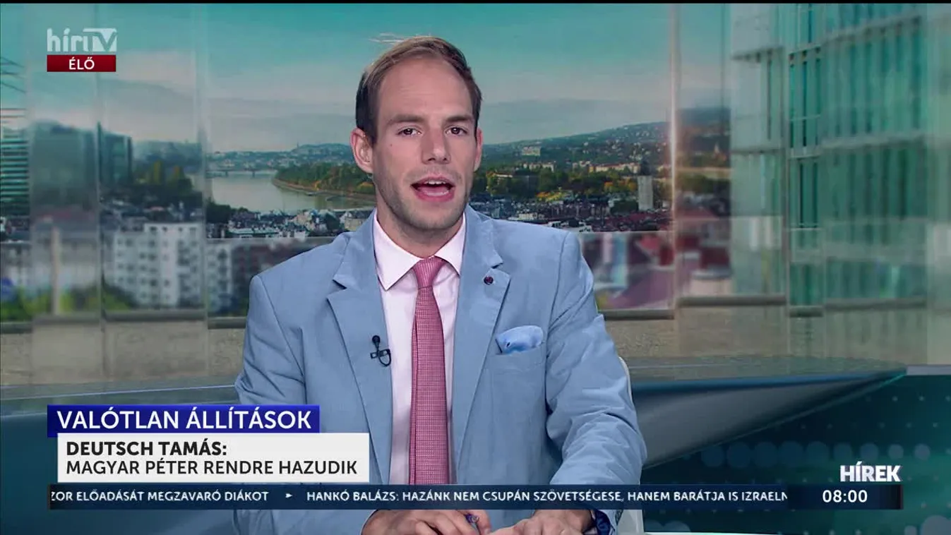 Deutsch Tamás: A leg nem okébb dolog az az, hogy csak kizárólag hazudni tud Magyar Péter