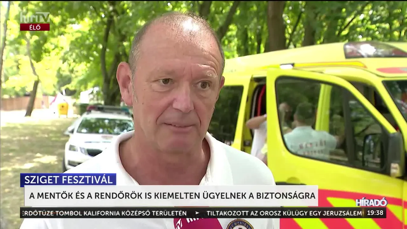 Átfogó tervet alakítottak ki a mentők, hogy a lehető legbiztonságosabb legyen az idei Sziget Fesztivál - videó