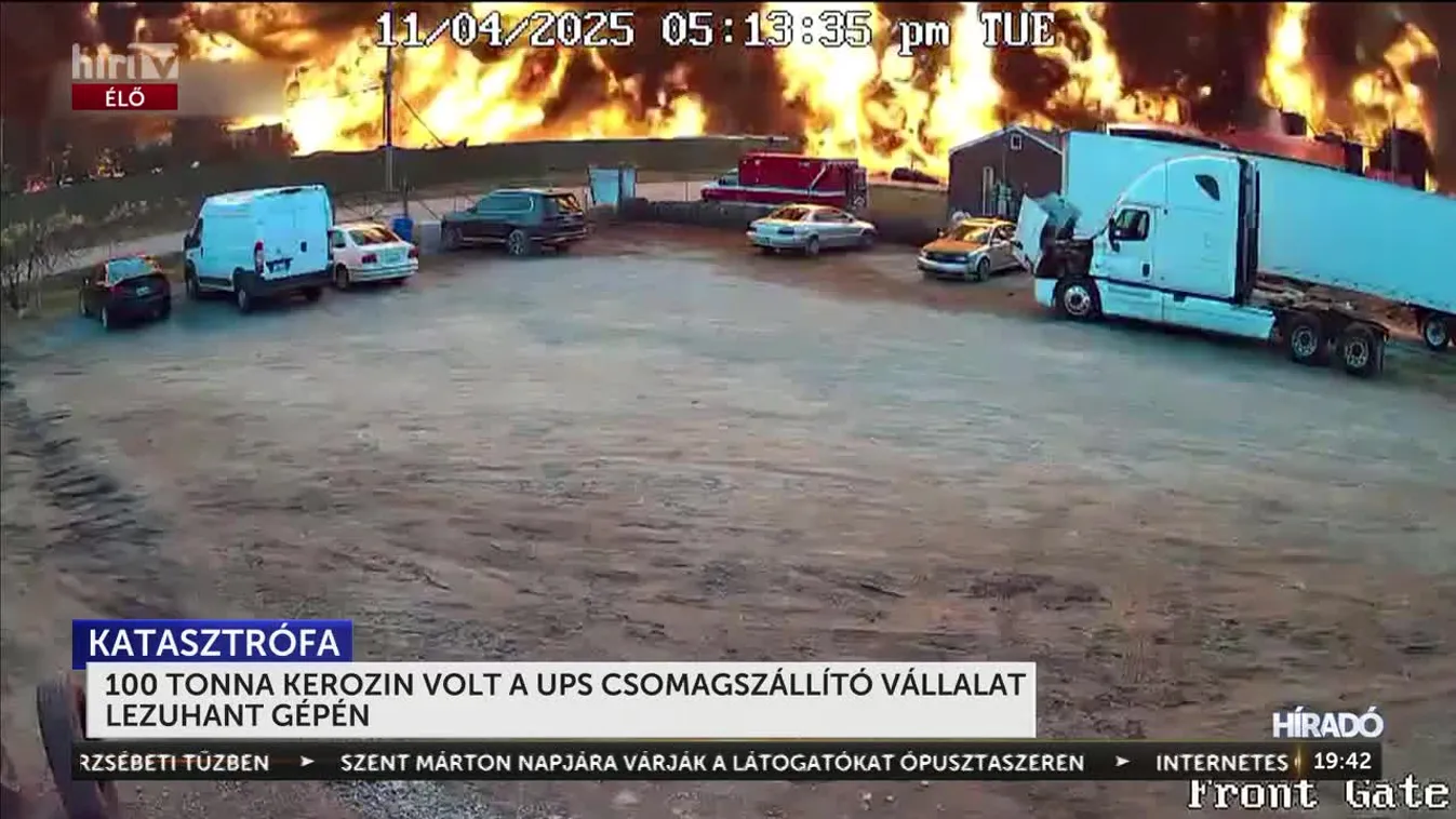 Heten meghaltak Kentucky államban, amikor lezuhant egy teherszállító repülőgép + videó