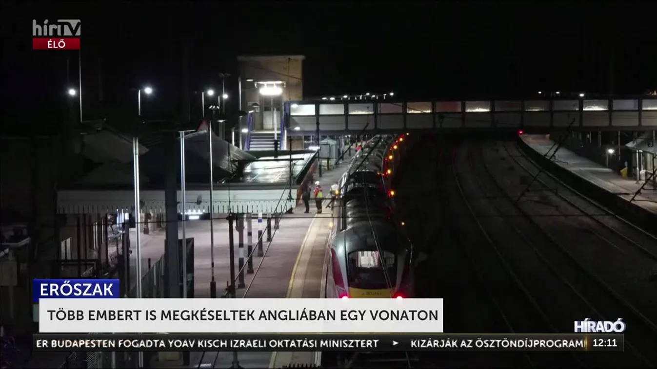 Több embert megkéseltek Angliában egy vonaton