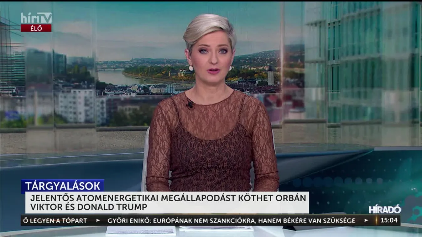 JELENTŐS ATOMENERGETIKAI MEGÁLLAPODÁST KÖTHET ORBÁN VIKTOR ÉS DONALD TRUMP