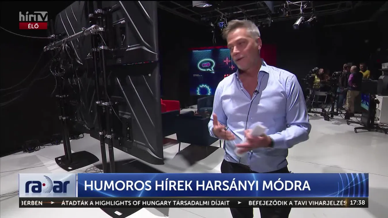 A Harsányi-féle agyzselé – Így lazít a Hír Tv szombat este + videó