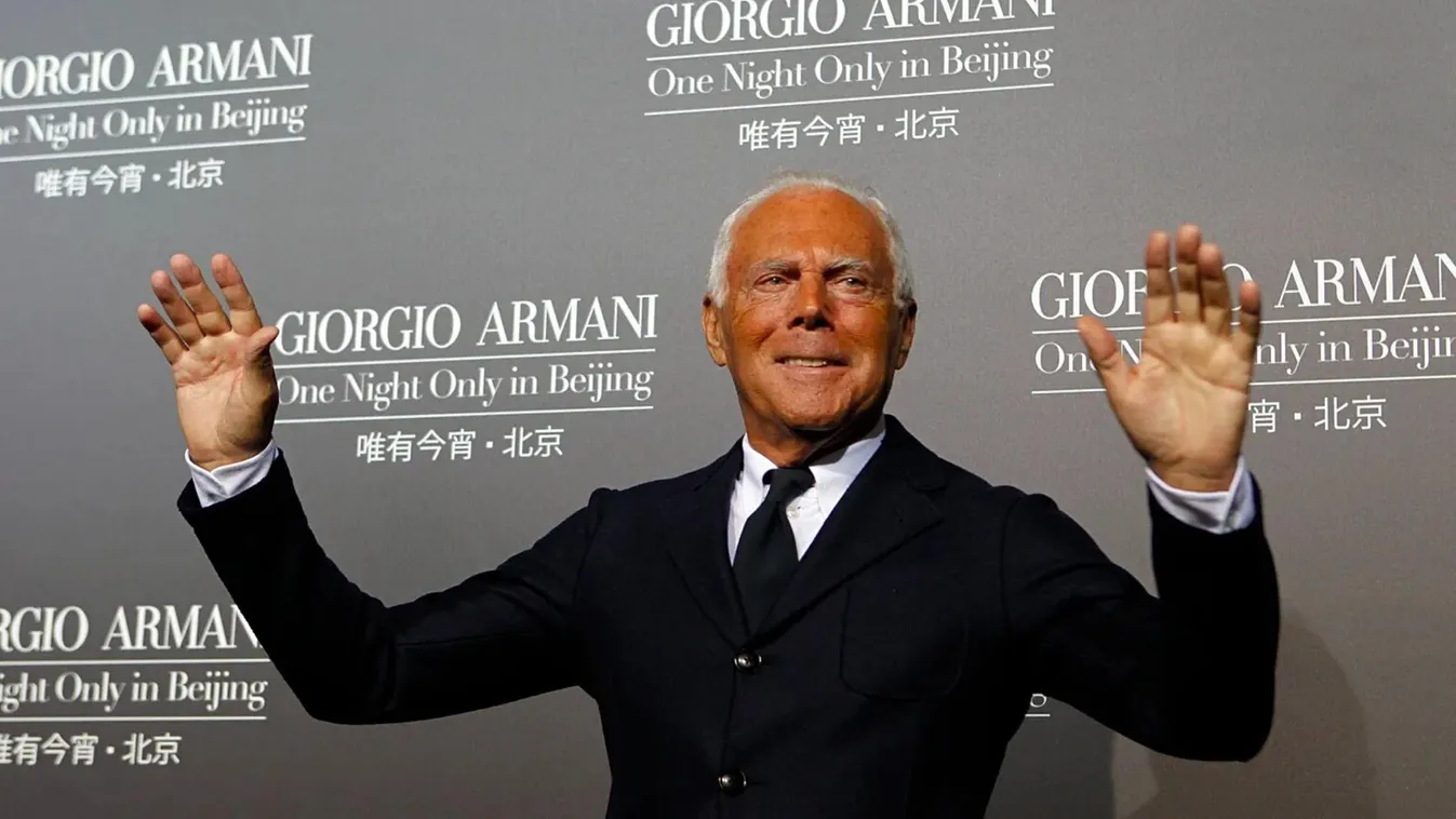 Elhunyt Giorgio Armani, a divat koronázatlan királya