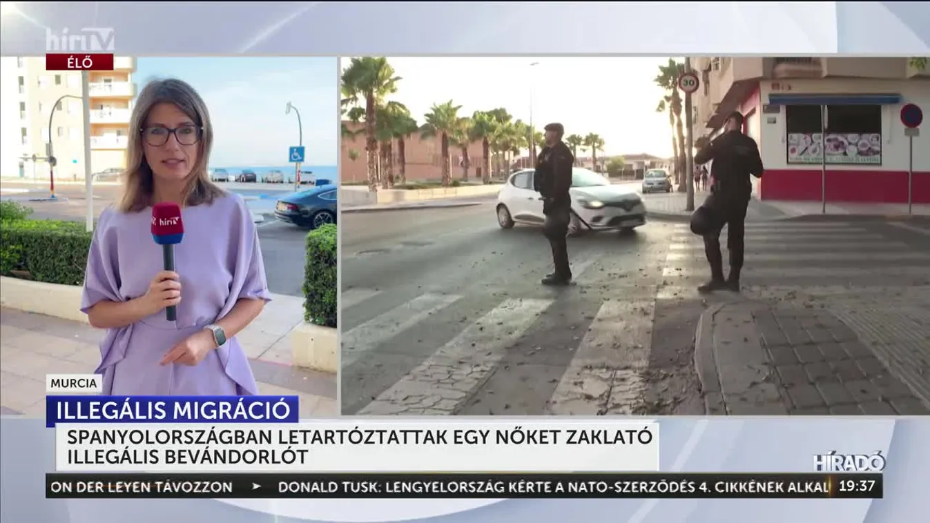 Nőket zaklatott egy visszaeső illegális migráns a spanyolországi Alicantéban + videó