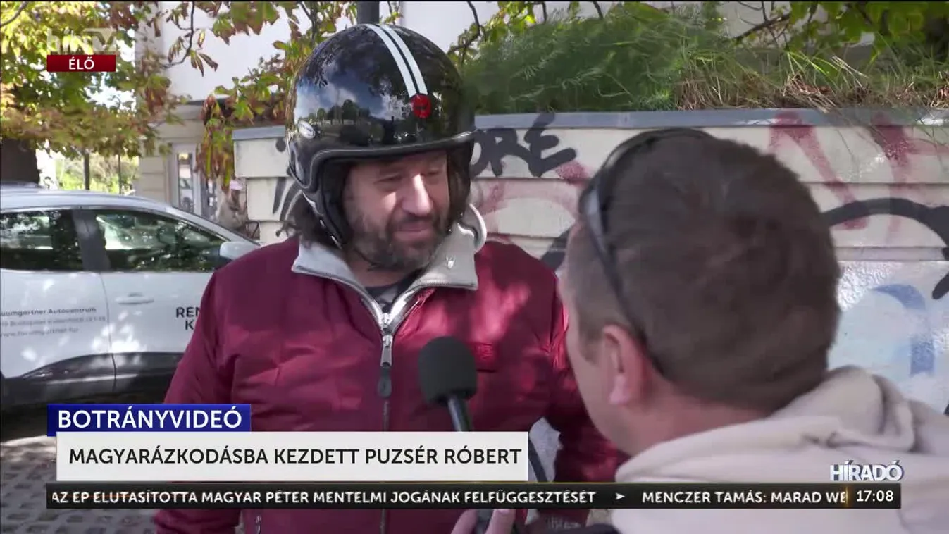 Puzsér Róbert: Nem volt kábítószer semmilyen anyag nem volt a kezemben + videó