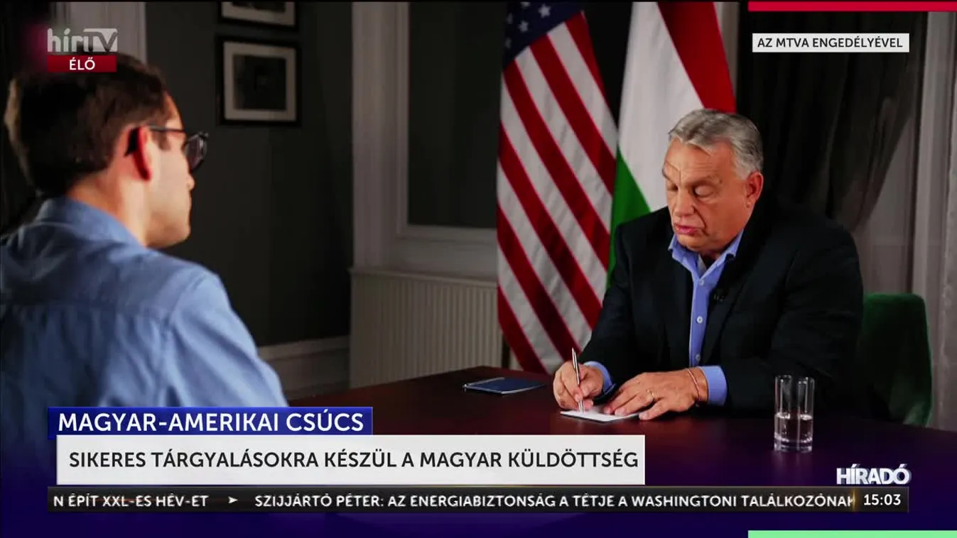 A magyar–amerikai aranykor – Orbán Viktor Trumppal tárgyal a békéről és az energiáról