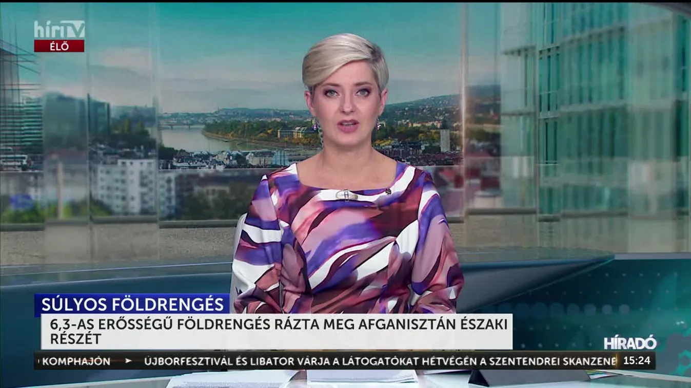 6,3-AS ERŐSSÉGŰ FÖLDRENGÉS RÁZTA MEG AFGANISZTÁN ÉSZAKI RÉSZÉT