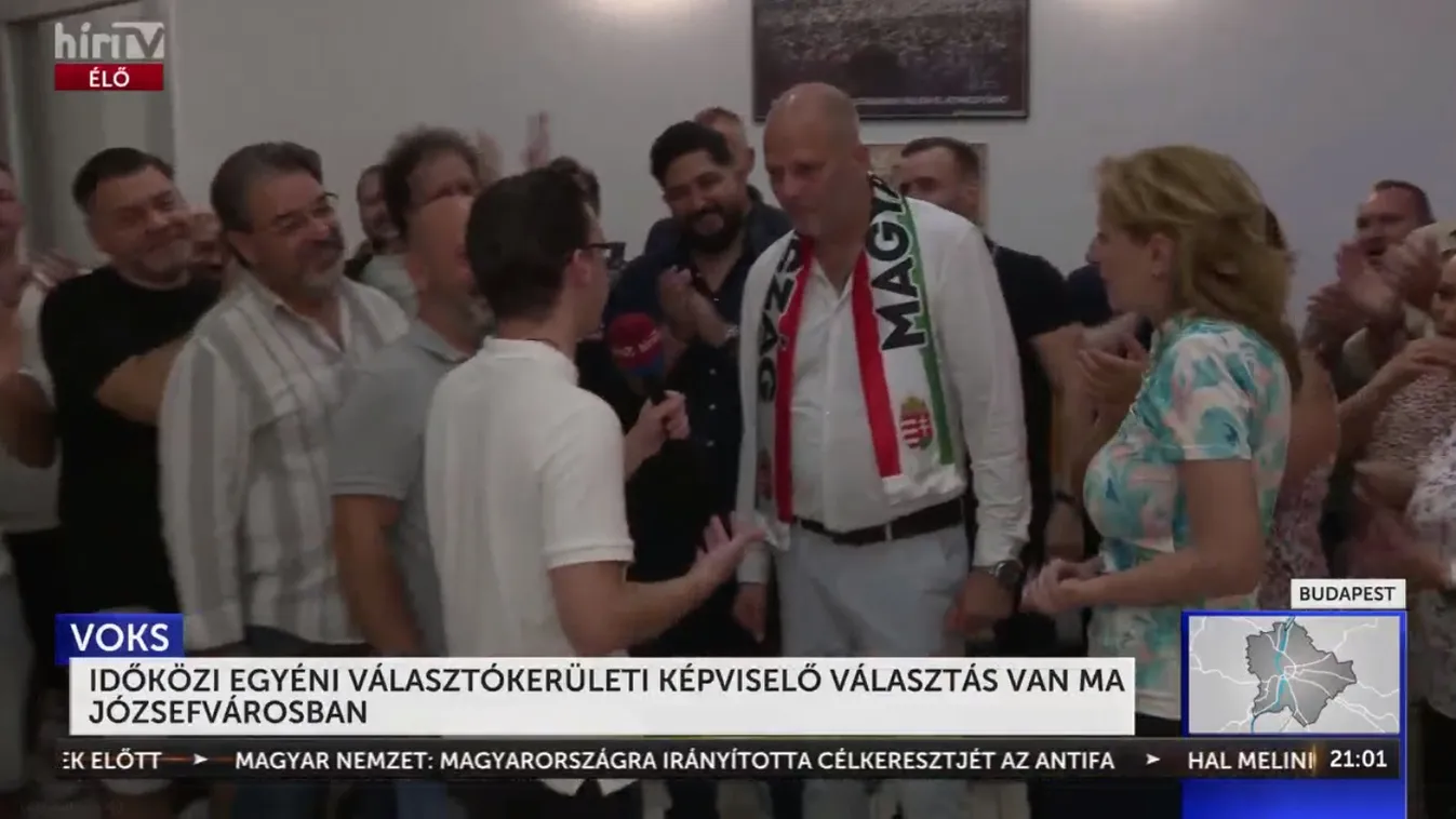 A Fidesz jelöltje, Kozma Lajos nyerte az időközi egyéni választókerületi képviselő-választást Józsefvárosban + videó