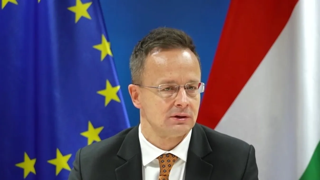 Szijjártó Péter: Az európai politikusoknak teljes erővel támogatni kell az amerikaik béketervezetét  + videó