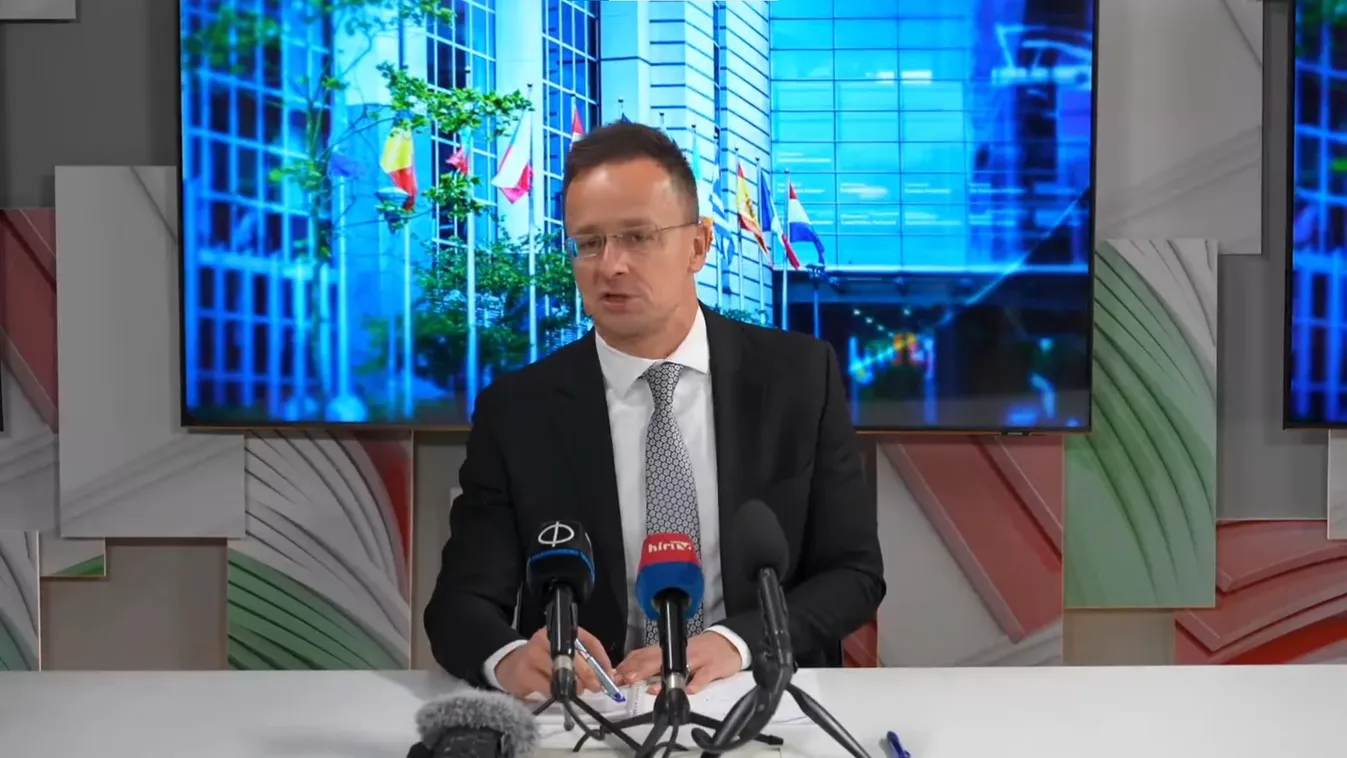 Szijjártó Péter Brüsszelből: Ez az őrültek háza – Még több pénzt akarnak a háborús maffiának, és büntetnék a békét + videó