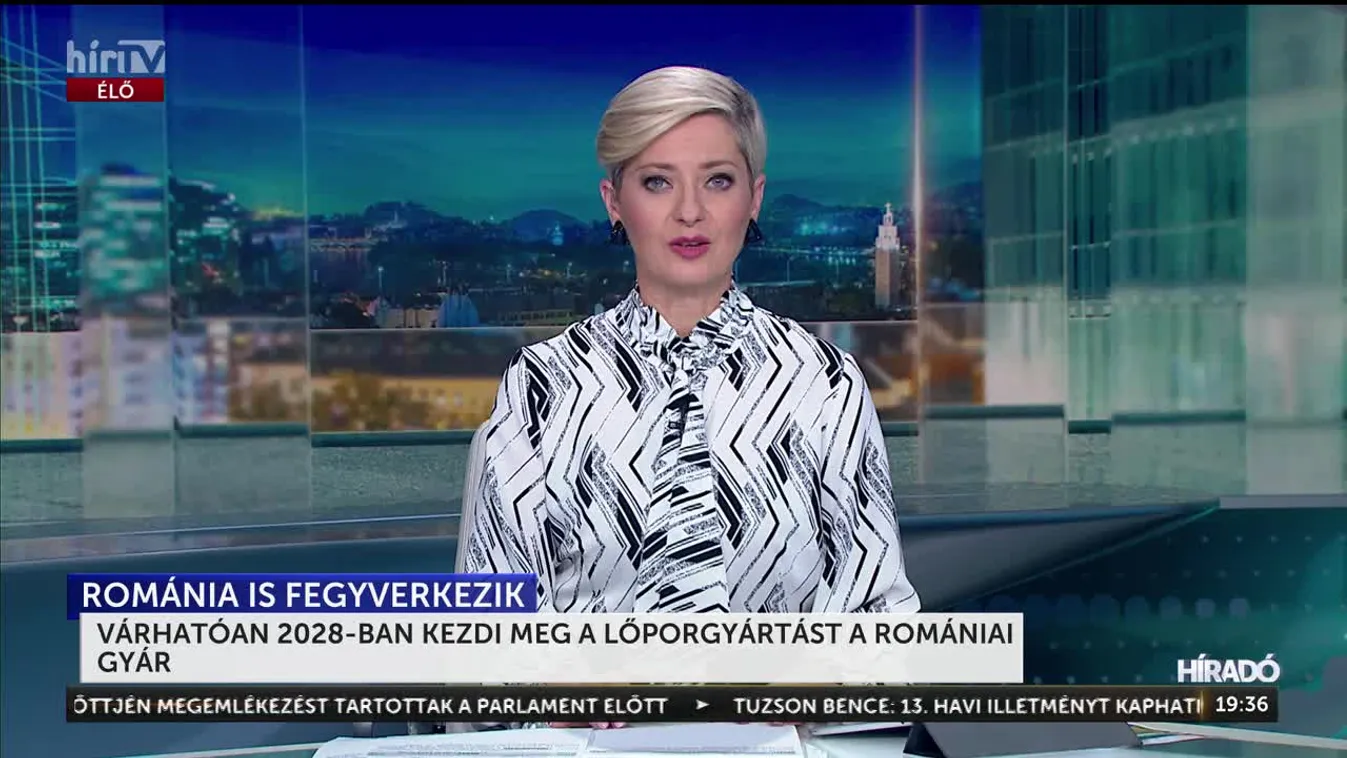 VÁRHATÓAN 2028-BAN KEZDI MEG A LŐPORGYÁRTÁST A ROMÁNIAI GYÁR