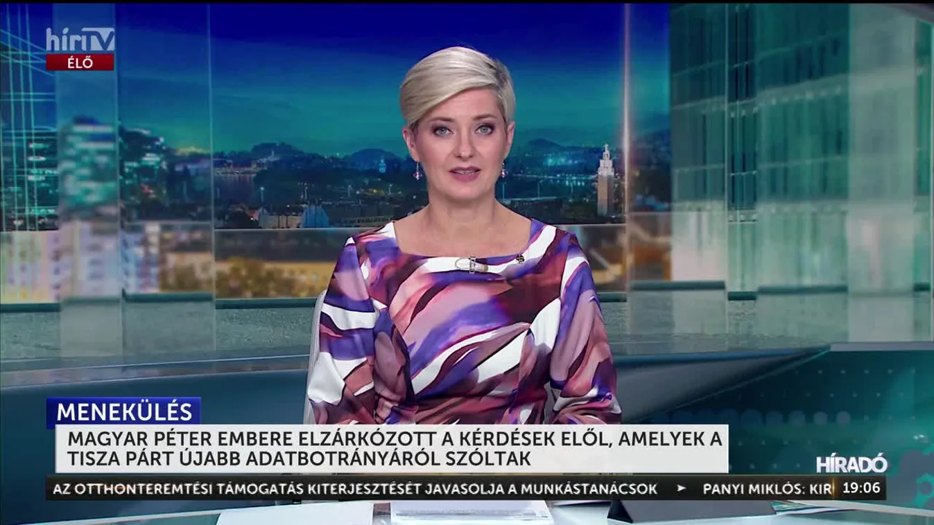 MAGYAR PÉTER EMBERE ELZÁRKÓZOTT A KÉRDÉSEK ELŐL, AMELYEK A TISZA PÁRT ÚJABB ADATBOTRÁNYÁRÓL SZÓLTAK