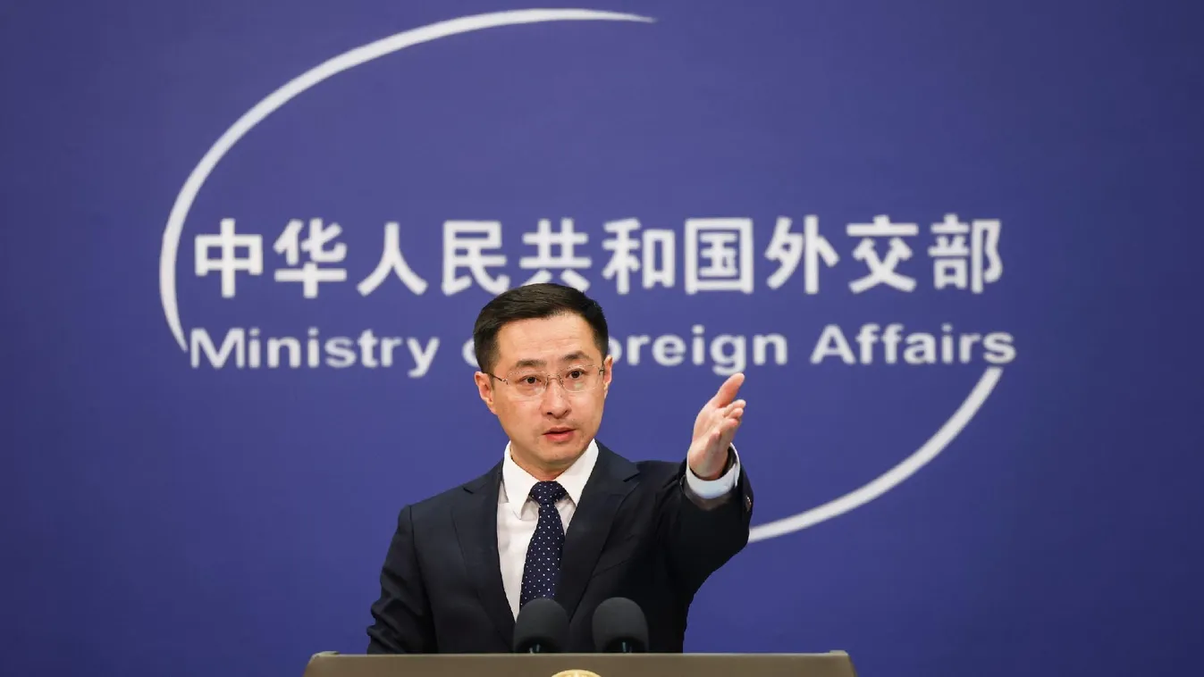 Kínai külügyi szóvivő: az iráni atomprogram ügyét csak diplomáciai úton lehet rendezni