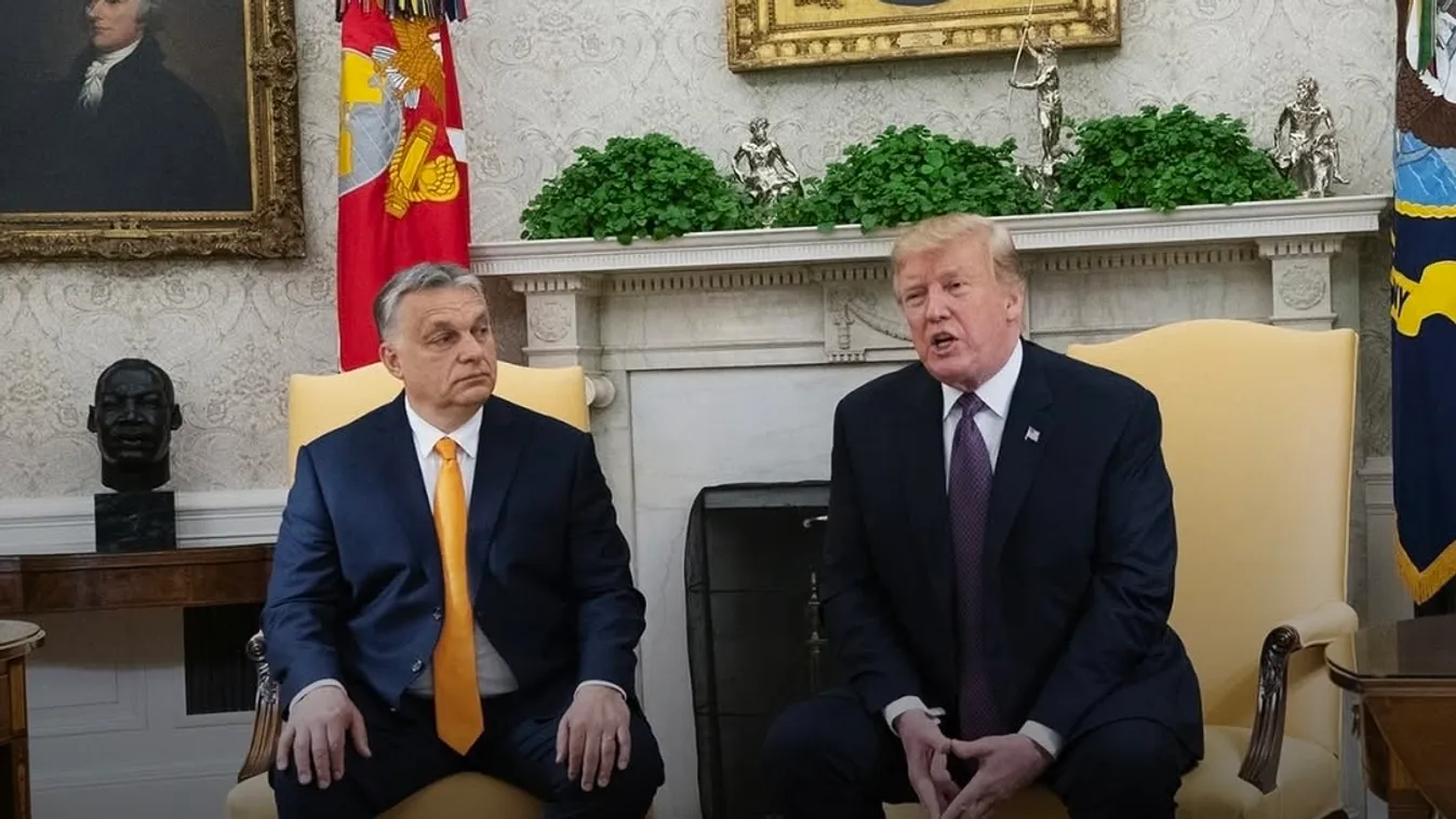 Orbán Viktor: Ma Trump elnökkel új fejezetet nyitunk a magyar–amerikai kapcsolatokban