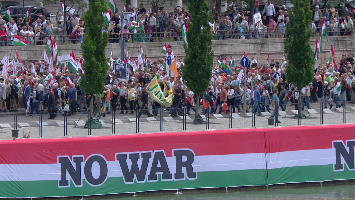 Orbán Viktor Békemenetre hív + videó