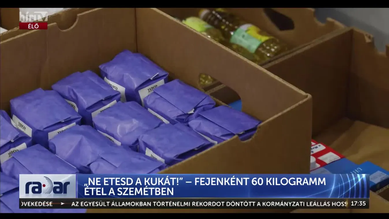 Ne etesd a kukát! – Fejenként 60 kg ételt dobunk ki, miközben a megoldás már létezik + videó