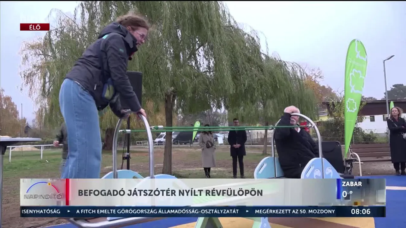 Befogadó játszótér nyílt Révfülöpön
