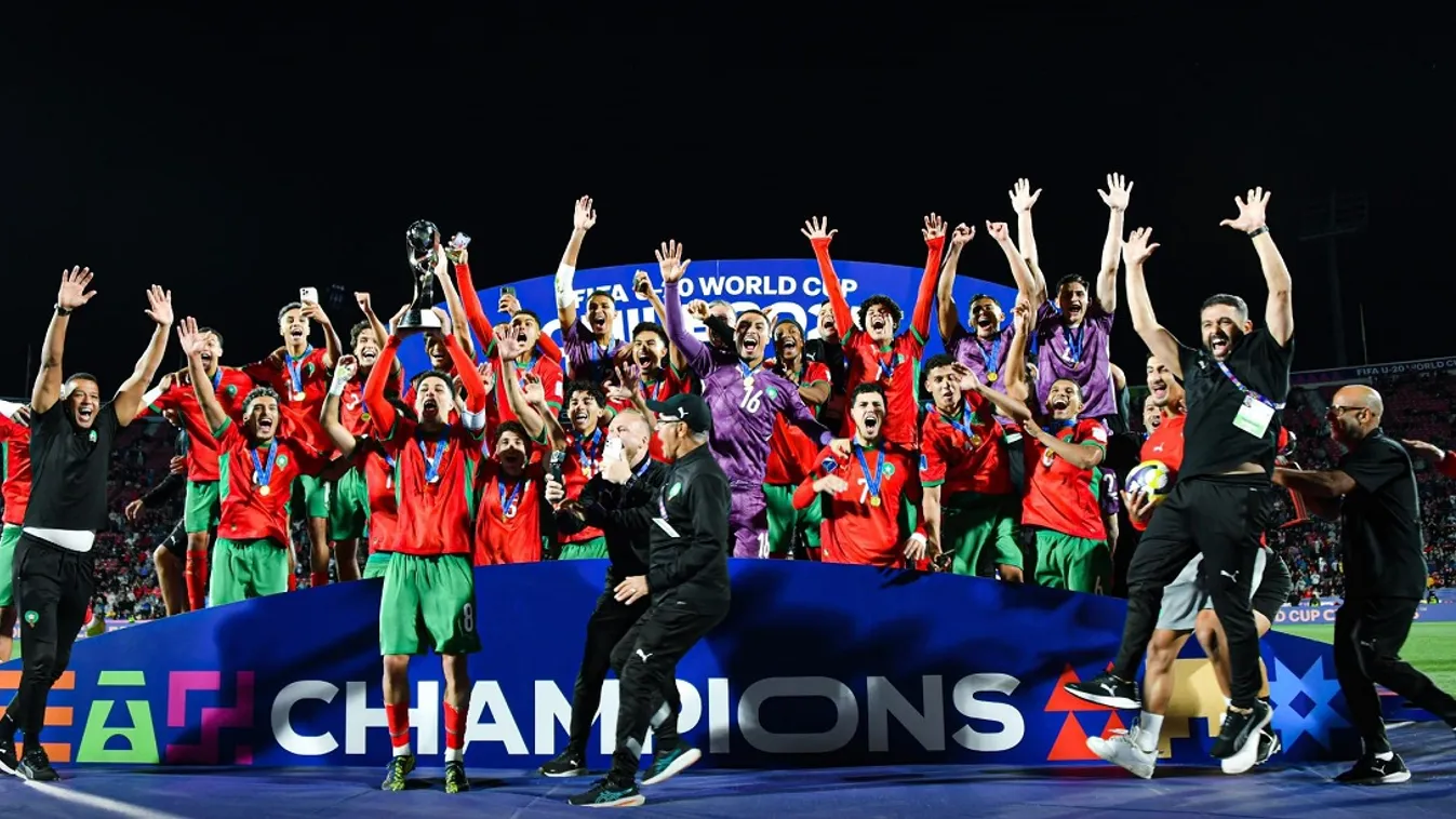 Argentína legyőzésével felértek a csúcsra az „Atlasz fiatal oroszlánjai”