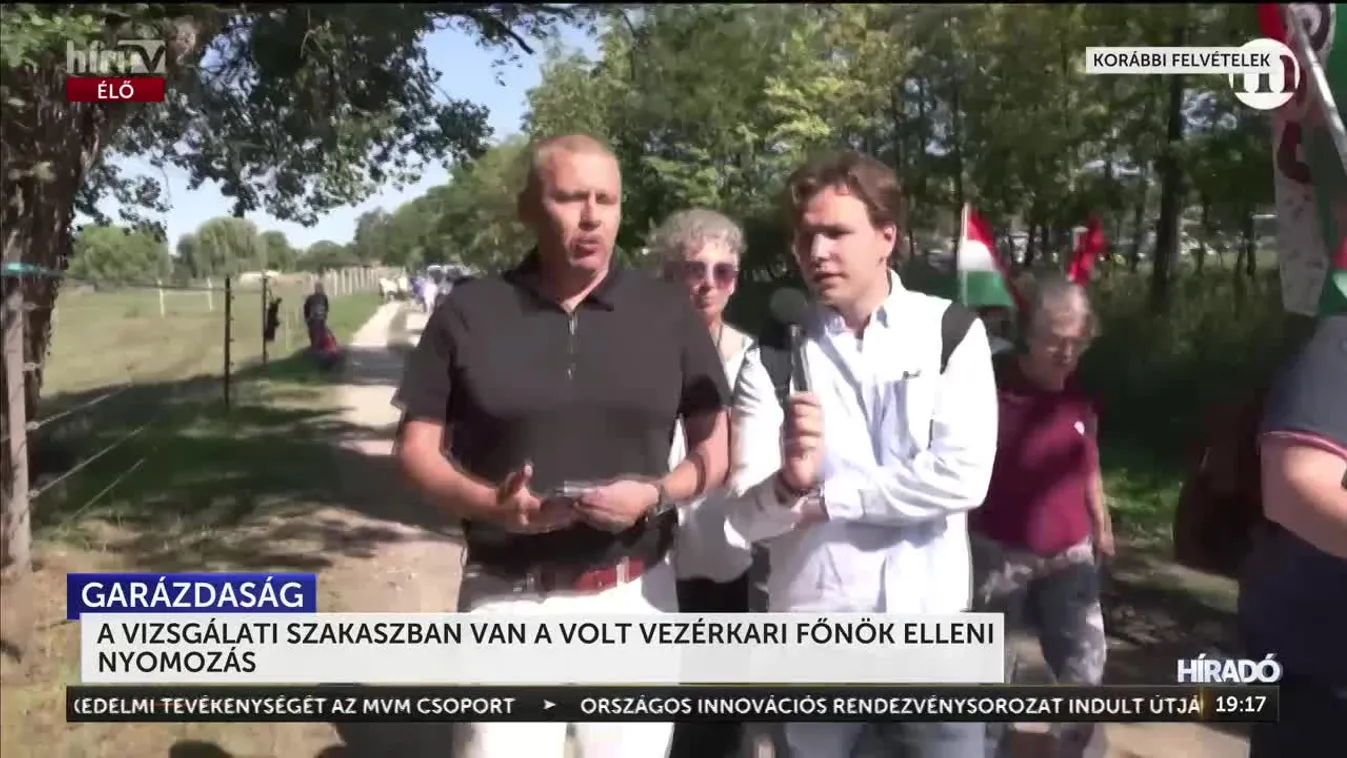 A VIZSGÁLATI SZAKASZBAN VAN A VOLT VEZÉRKARI FŐNÖK ELLENI NYOMOZÁS