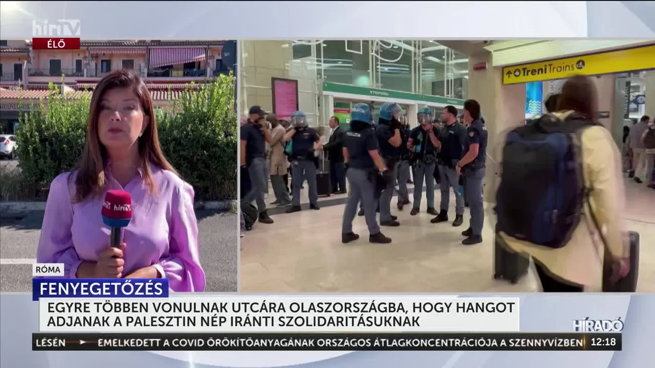 Állandósultak a tüntetések Olaszországban – Egyre többen vonulnak utcára országszerte + videó