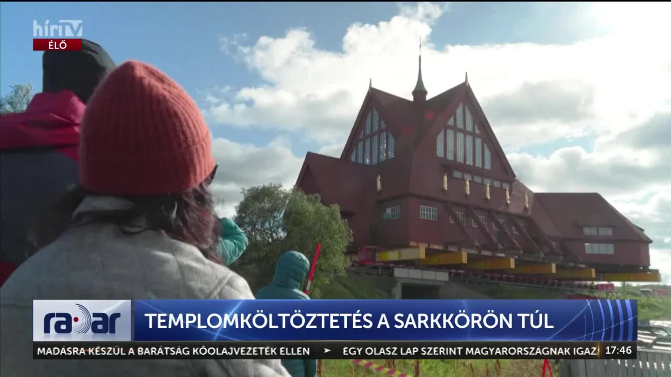 Radar - Templomköltöztetés a sarkkörön túlra + videó