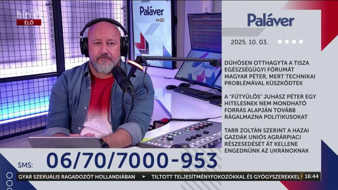 Paláver - Tarr Zoltán szerint a hazai gazdák uniós agrárpiaci részesedését át kellene engednünk az Ukránoknak + videó