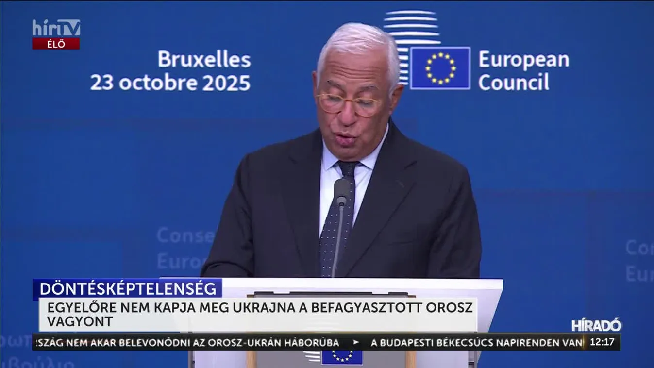 Nem sikerült megállapodniuk a befagyasztott orosz vagyon felhasználásáról + videó