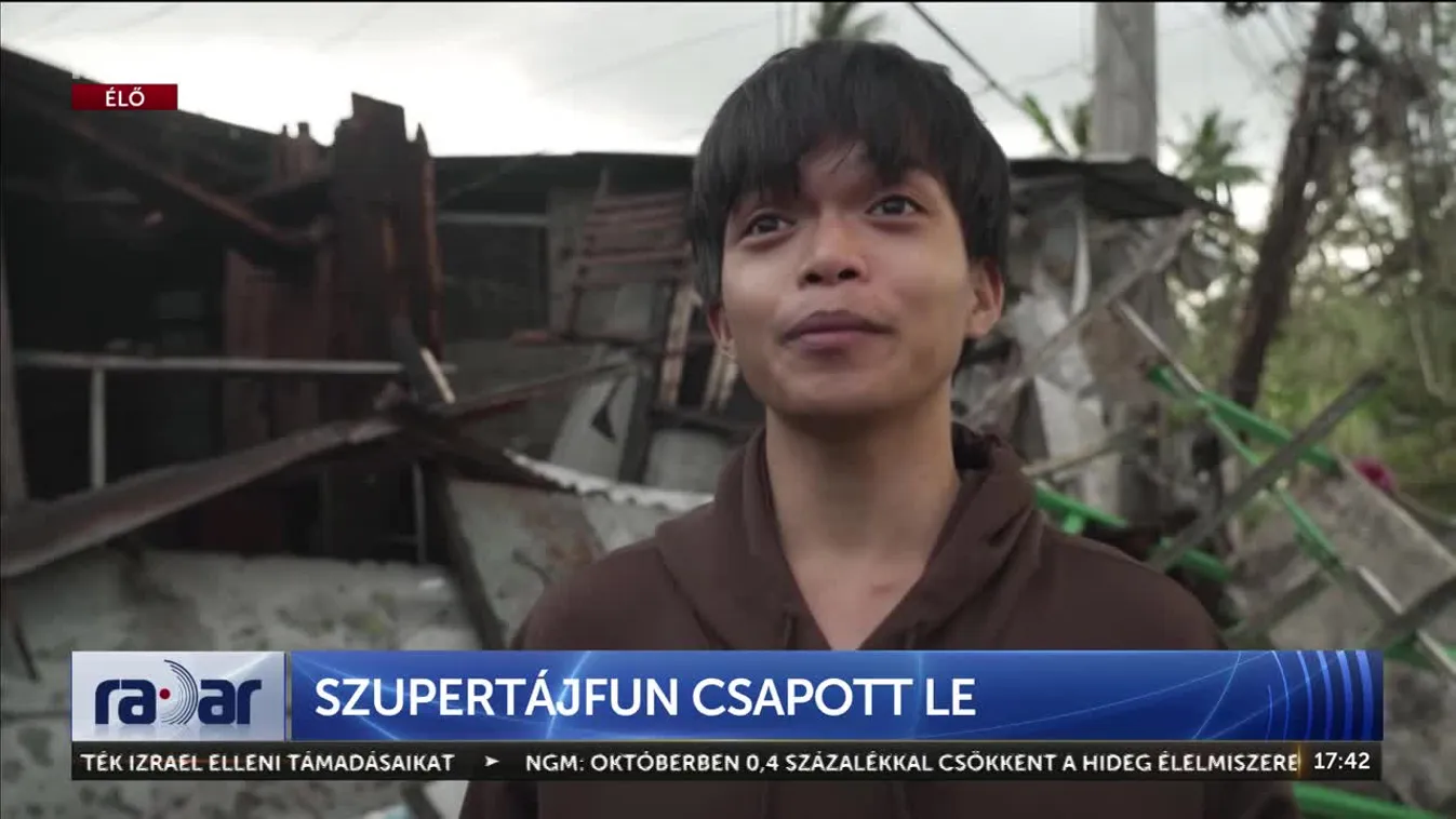 Ismét lecsapott a természet a Fülöp-szigetekre + videó