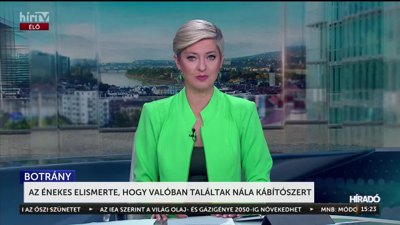 AZ ÉNEKES ELISMERTE, HOGY VALÓBAN TALÁLTAK NÁLA KÁBÍTÓSZERT