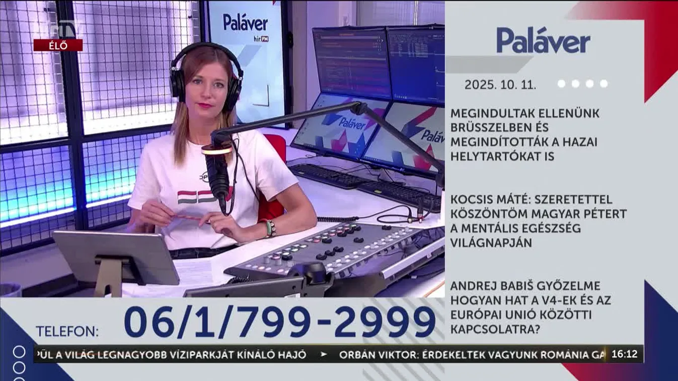 Paláver: Kocsis Máté a mentális egészség világnapján köszöntötte Magyar Pétert